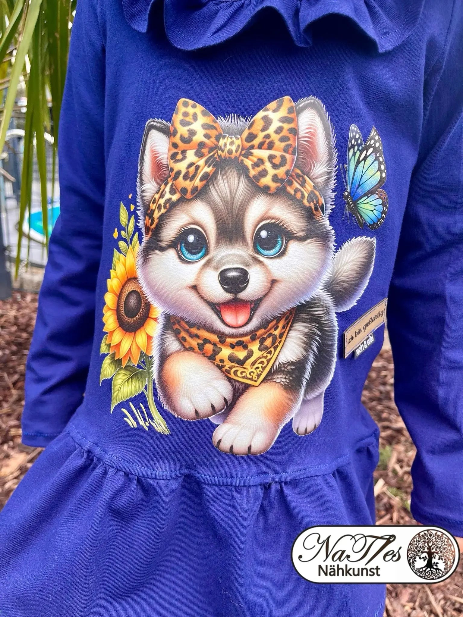 Bügelbild kleine Wölfin Fylou's Style