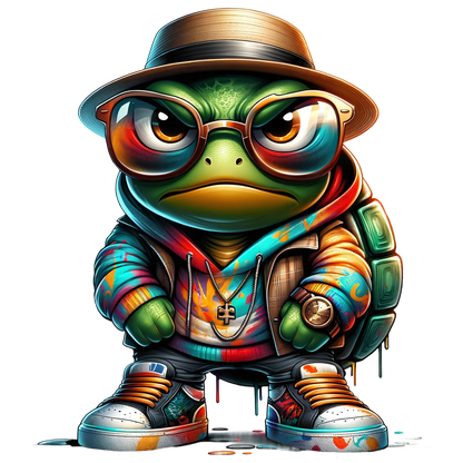Bügelbild  Streetwear Turtles #1 Fylou's Style