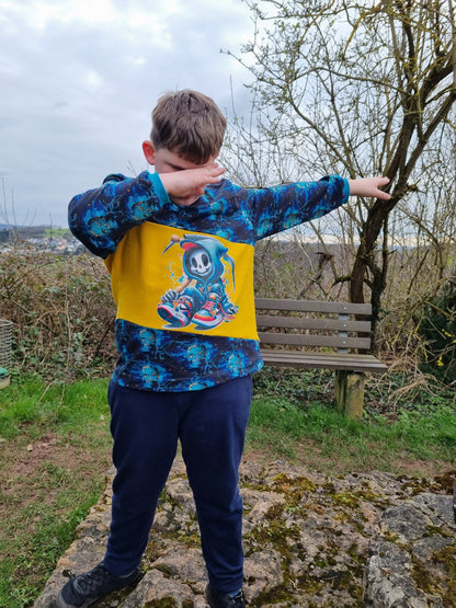 Bügelbild Streetwear Grim Reaper #4 Fylou's Style