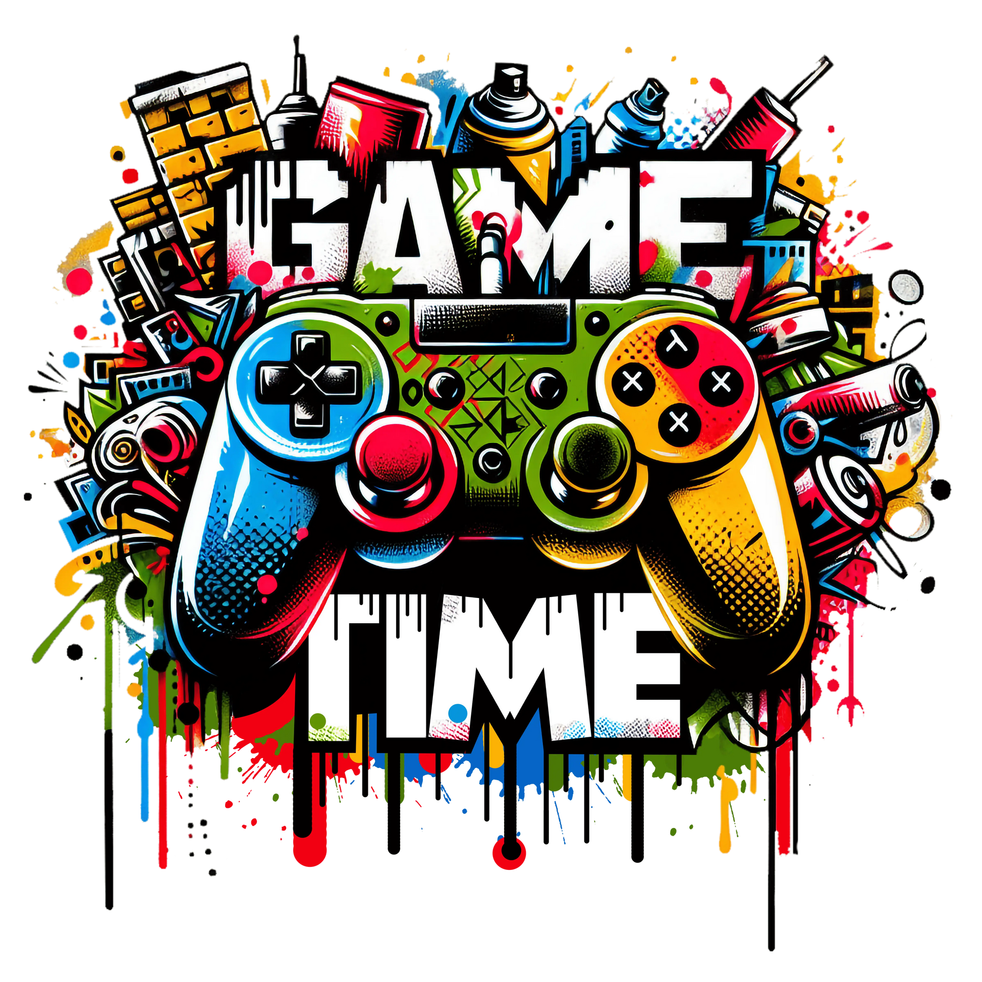 Bügelbild  Game Time Fylou's Style