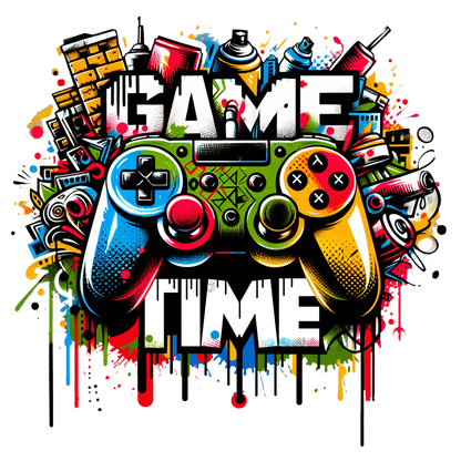 Bügelbild  Game Time Fylou's Style
