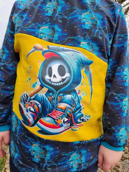 Bügelbild Streetwear Grim Reaper #4 Fylou's Style