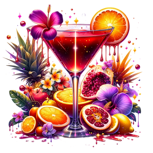 Bügelbild Tropical Cocktail #27 Fylou's Style