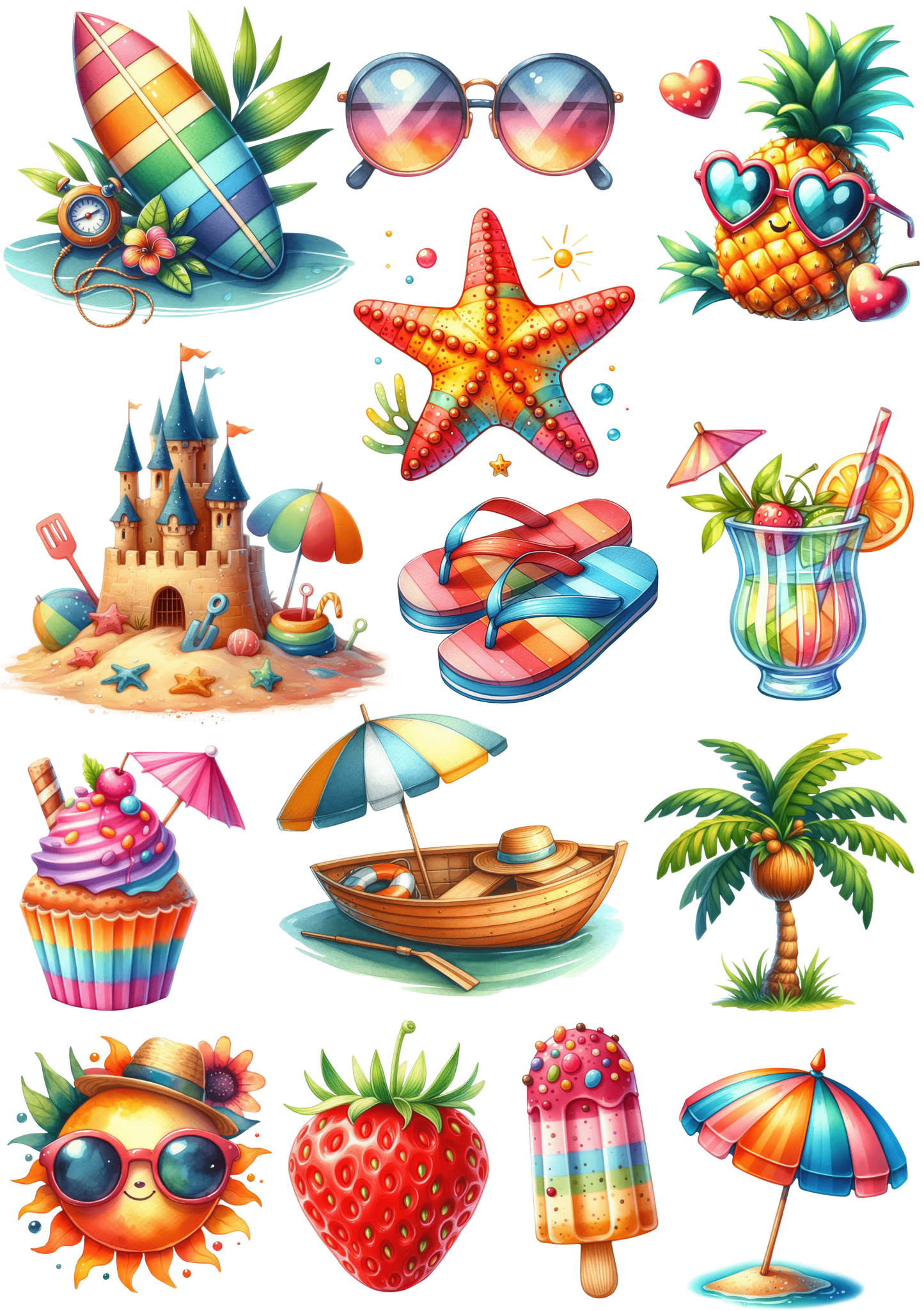 iron-on image summer bow