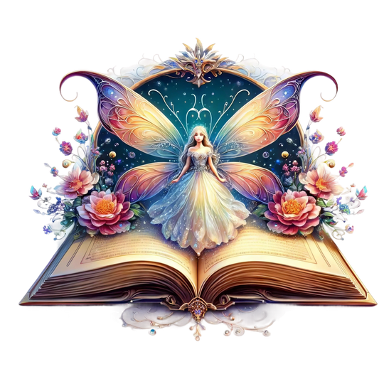 Bügelbild Magisches offenes Buch #9 - Fylou's Style