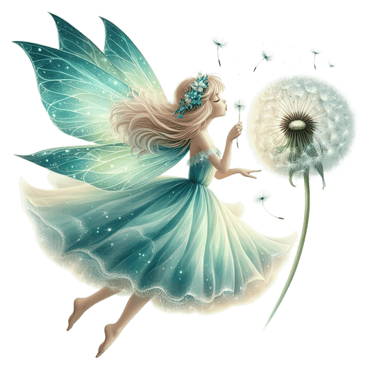 Bügelbild bezaubernde Frühlings Fee #11