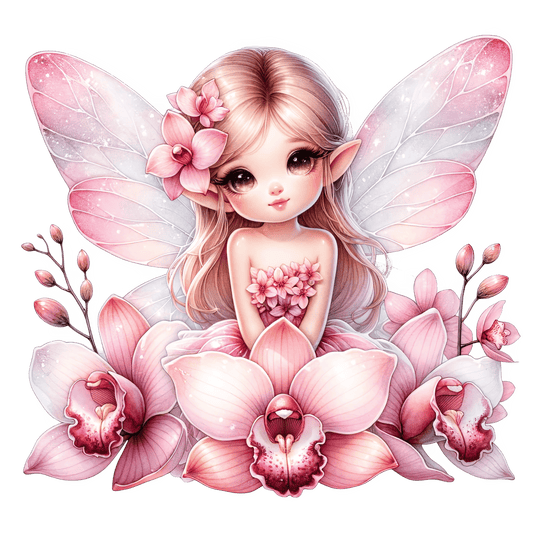 Bügelbild bezaubernde Frühlings Fee #6