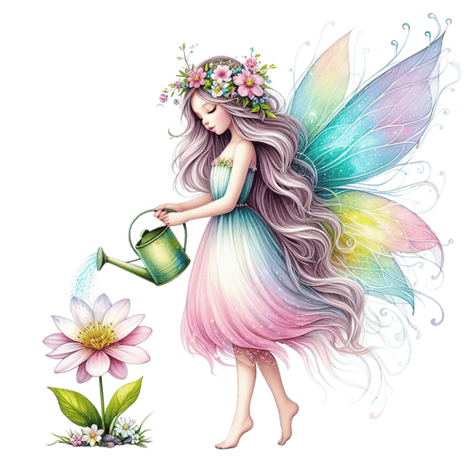 Bügelbild bezaubernde Frühlings Fee #8