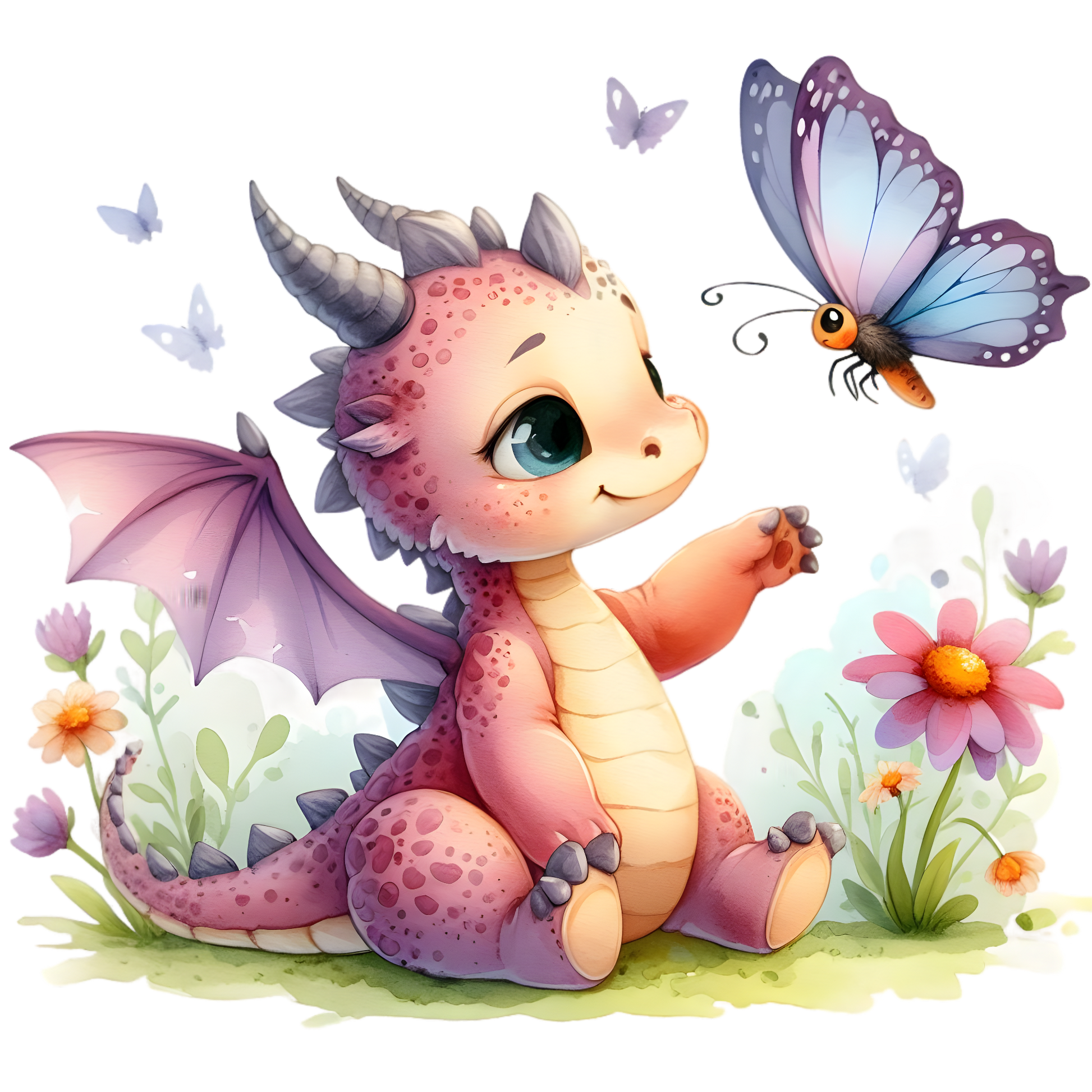 Bügelbild Baby Dragons #77 Fylou's Style