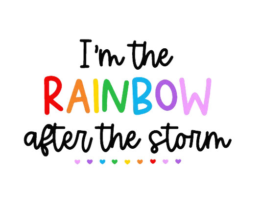 Bügelbild IM THE RAINBOW AFTER STORM Fylou's Style