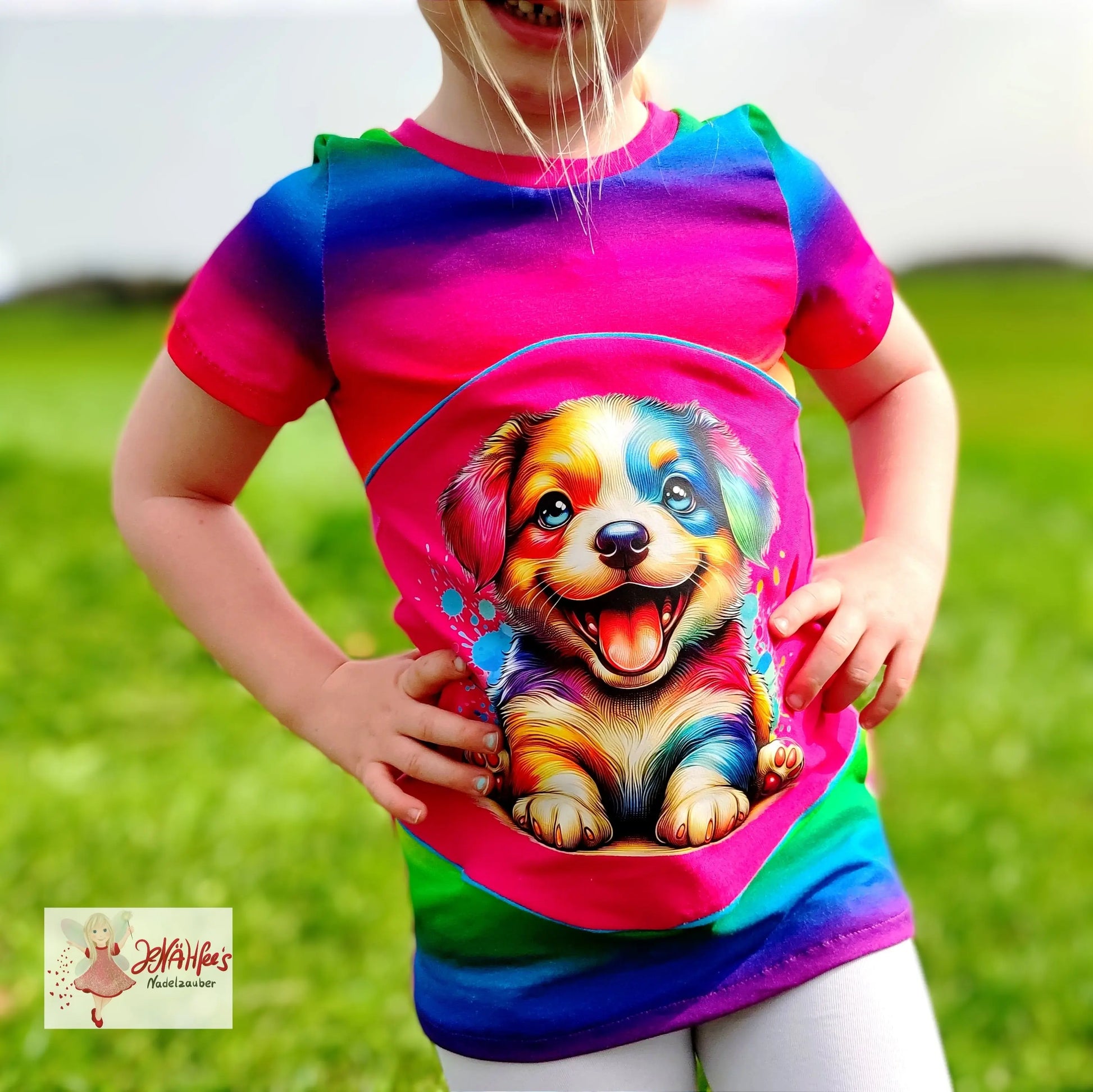 Bügelbild Color Splash Puppies #1 Fylou's Style