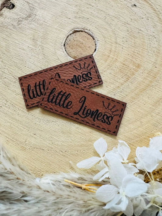 Kunstleder Label Little Lioness Fylou's Style