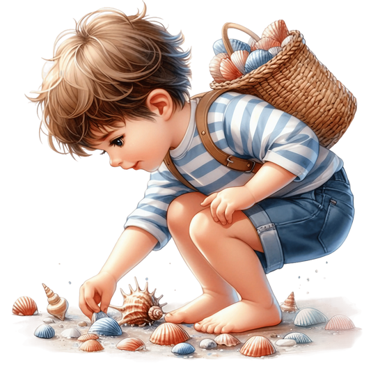 Bügelbild Summer Beach Kids #3 Fylou's Style