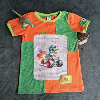 Bügelbild  Dino Monstertruck #5 Fylou's Style
