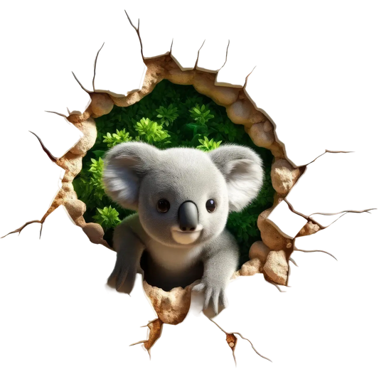 Bügelbild 3D Koala #1 Fylou's Style