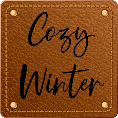 Bügellabel Cozy Winter - Fylou's Style