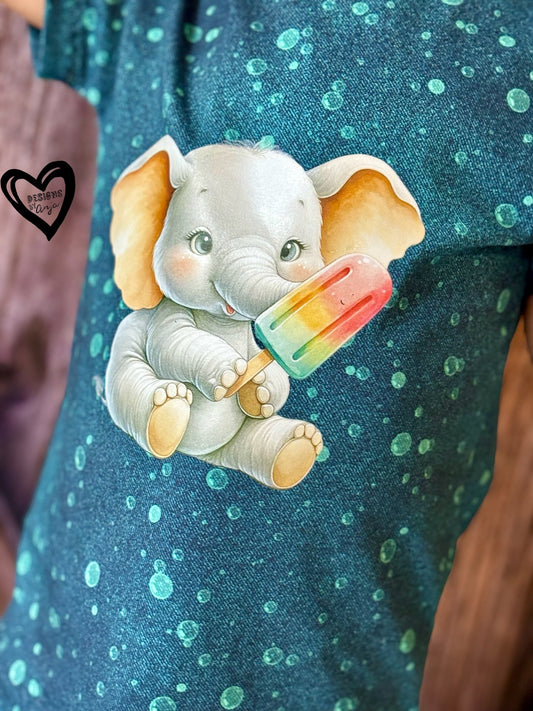 Bügelbild Elefant #21 Fylou's Style