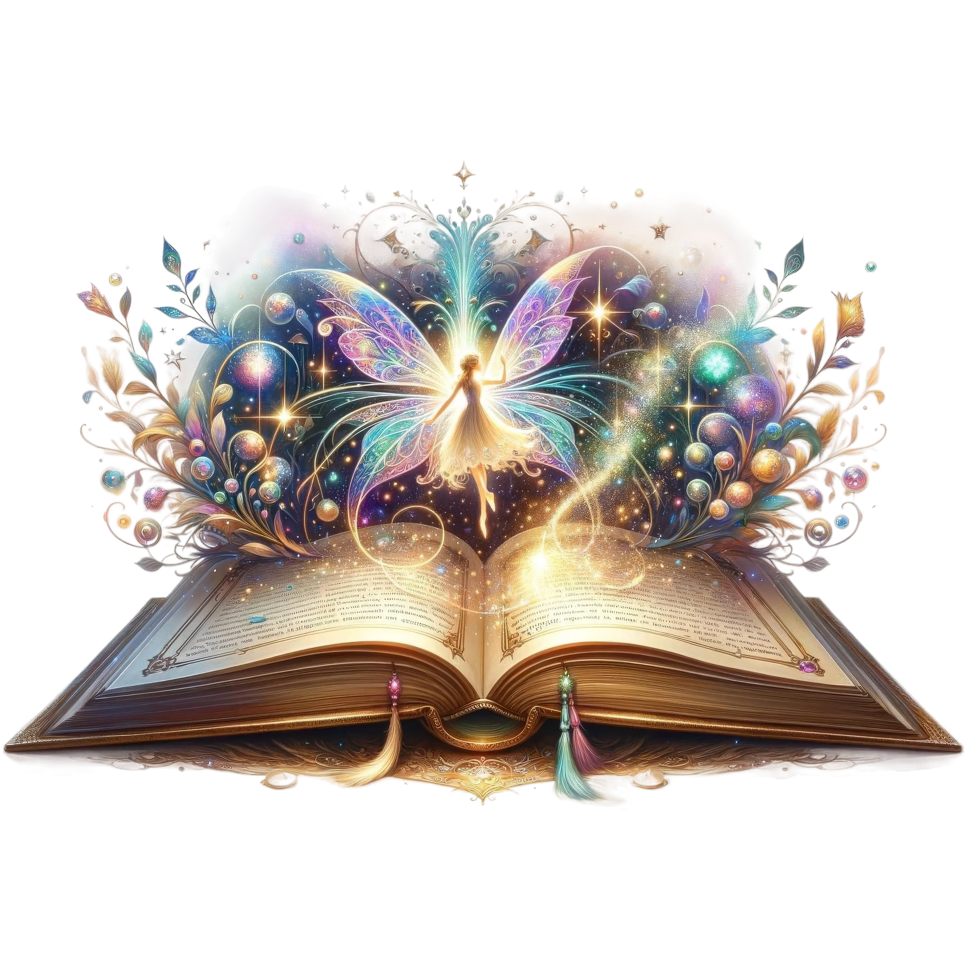 Bügelbild Magisches offenes Buch #8 Fylou's Style