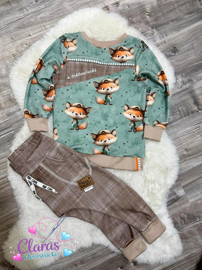 Kinderstoff Cool Fuchs