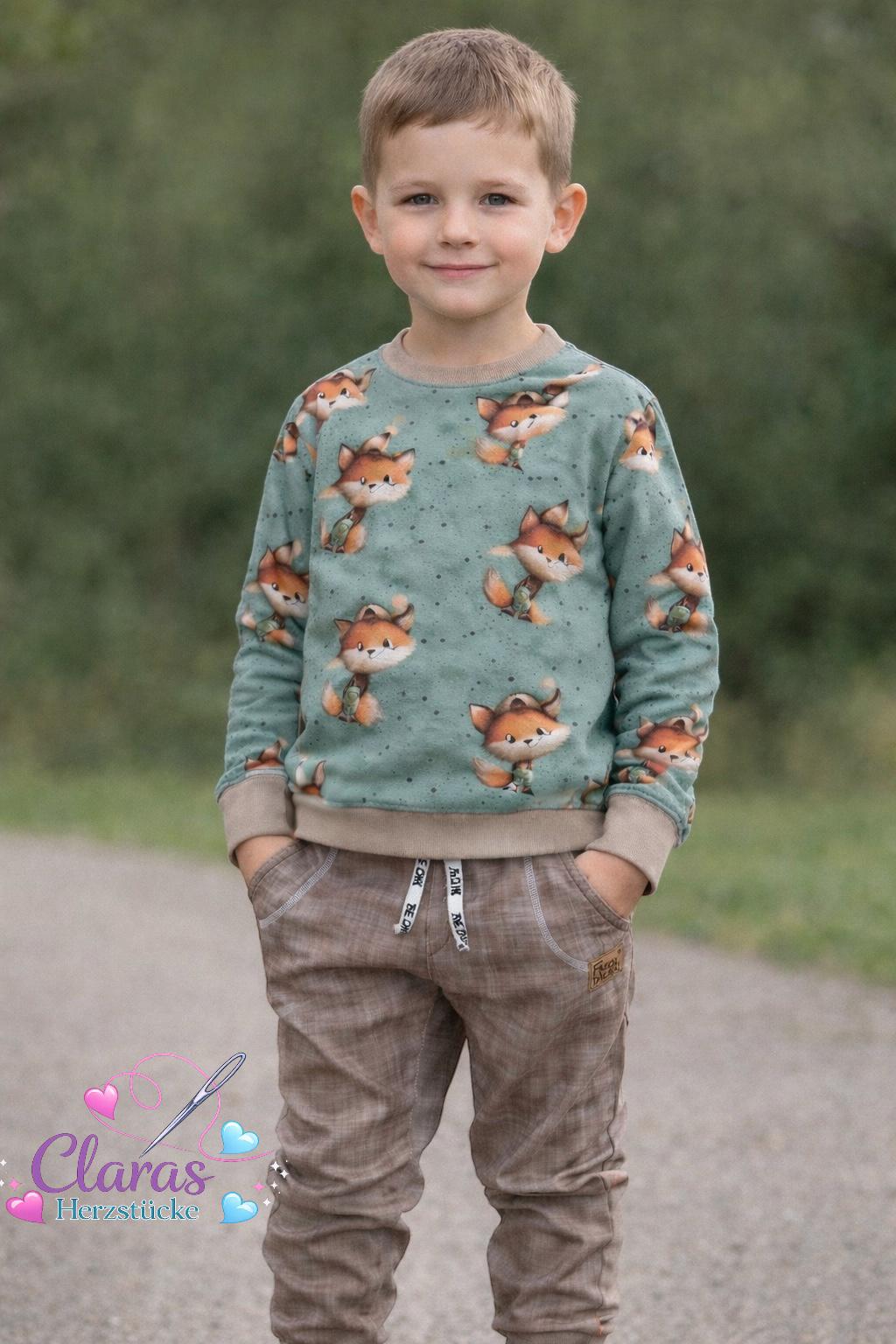 Kinderstoff Cool Fuchs