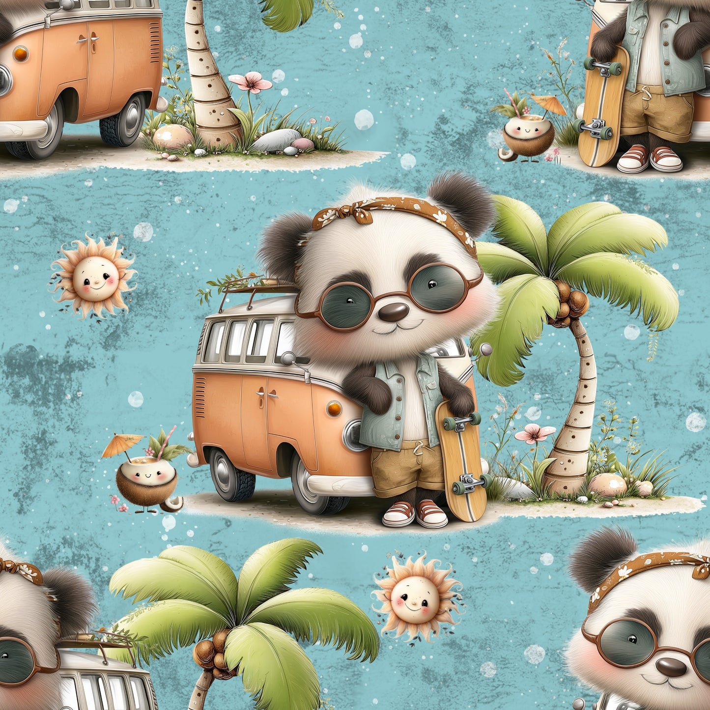 Bio Jersey Cool Sommer Panda