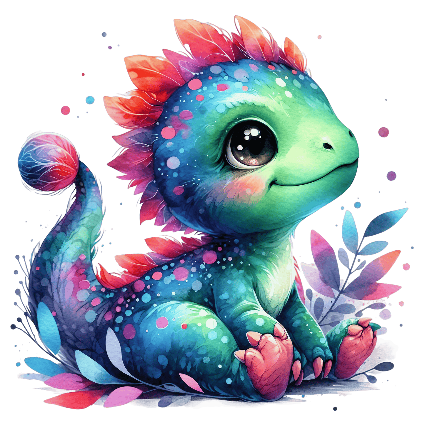 Iron-on Image Cute Dinos #28