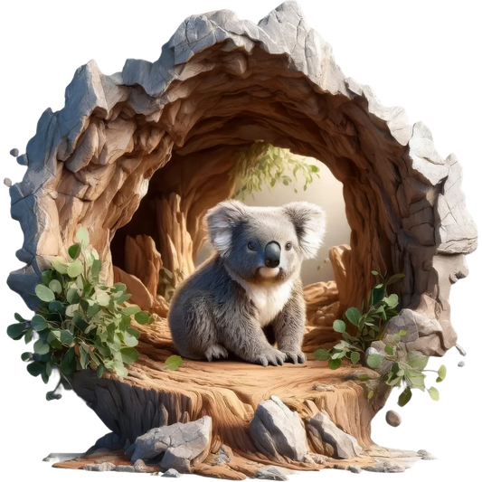 Bügelbild 3D Koala #8 Fylou's Style
