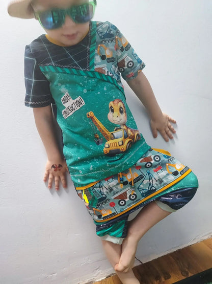 Bügelbild  Dino Fahrzeuge #9 Fylou's Style