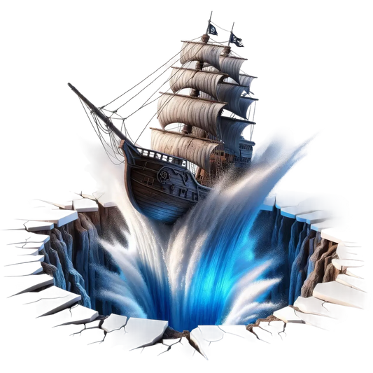 Bügelbild 3D Schiff #10 Fylou's Style