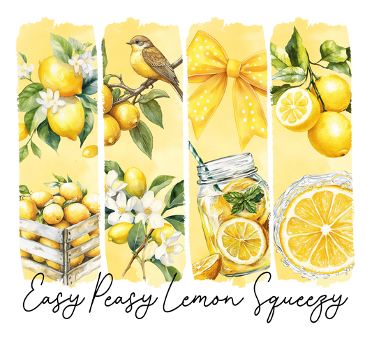 Bügelbild Easy Peasy Lemon Fylou's Style