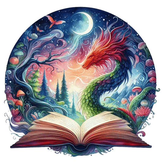 Bügelbild Fantasy Books #6 Fylou's Style