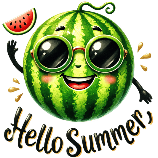 Bügelbild erfrischende Melone #14 Fylou's Style
