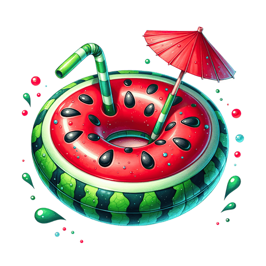 Bügelbild erfrischende Melone #7 Fylou's Style