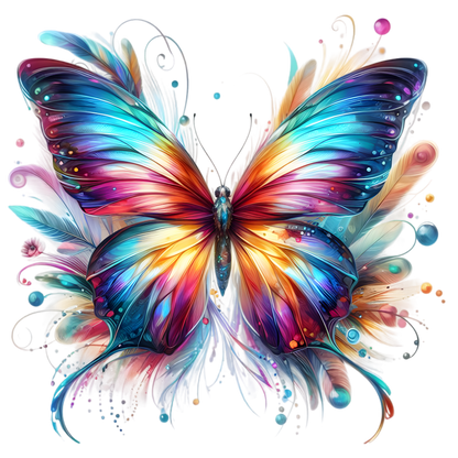 Bügelbild Schmetterling #14 Fylou's Style