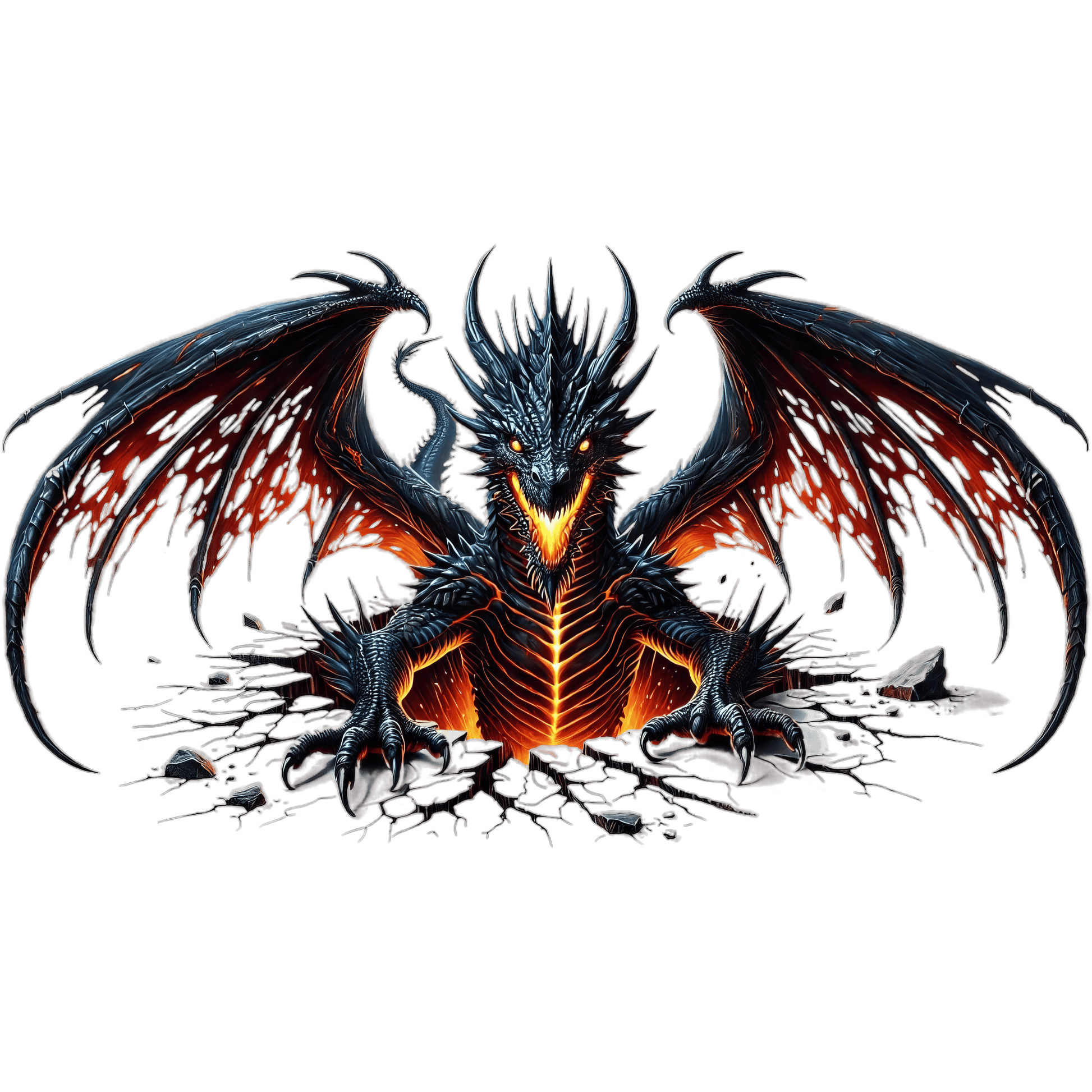 Bügelbild 3D Fantasy Drache #4 - Fylou's Style