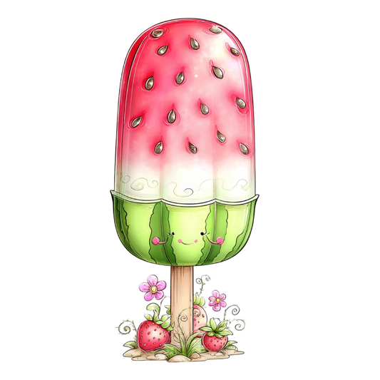 Bügelbild Fruchtiges Eis #7
