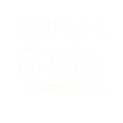 Bügelbild heimat ist meer Fylou's Style