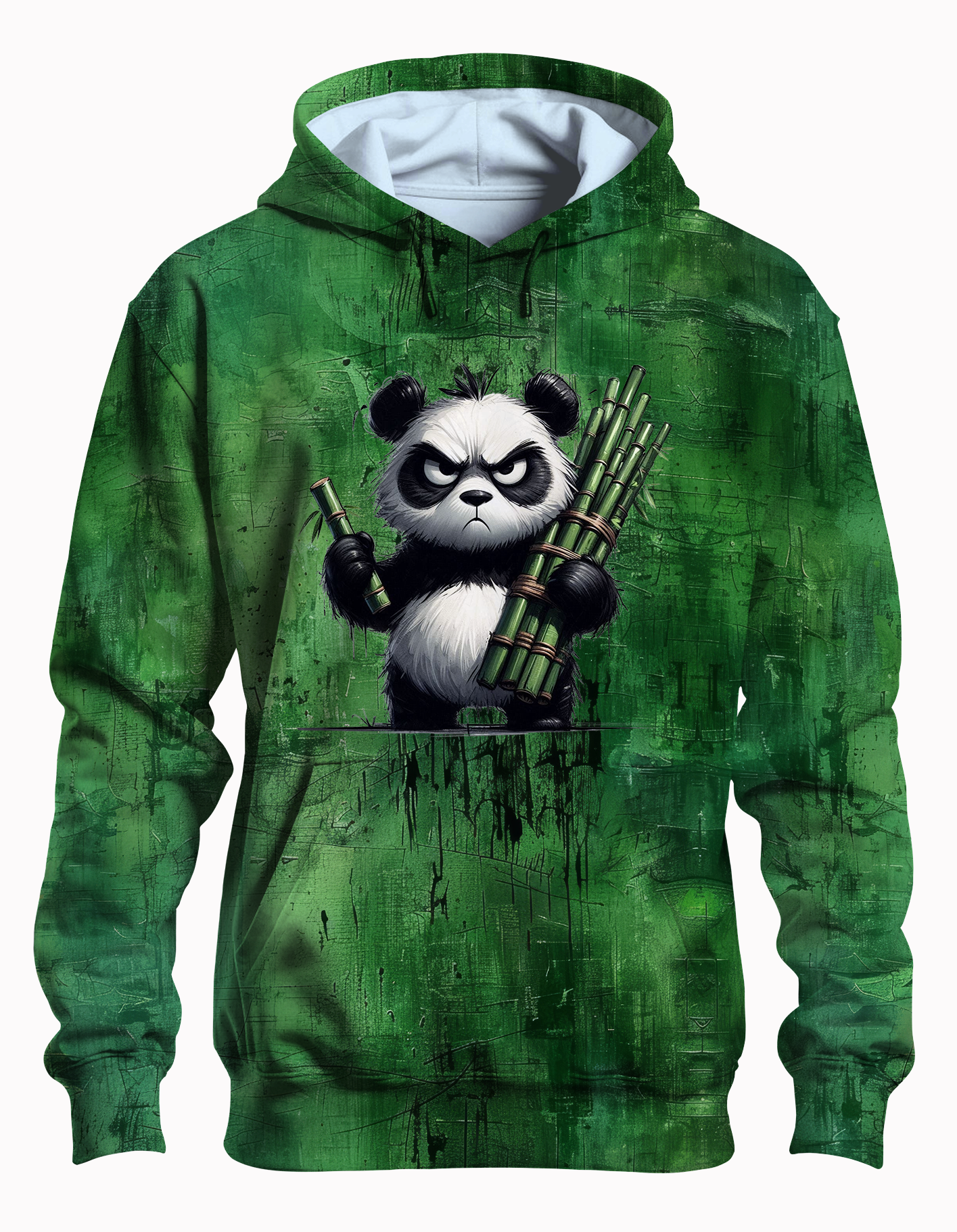 Bügelbild grimmiger Panda #1