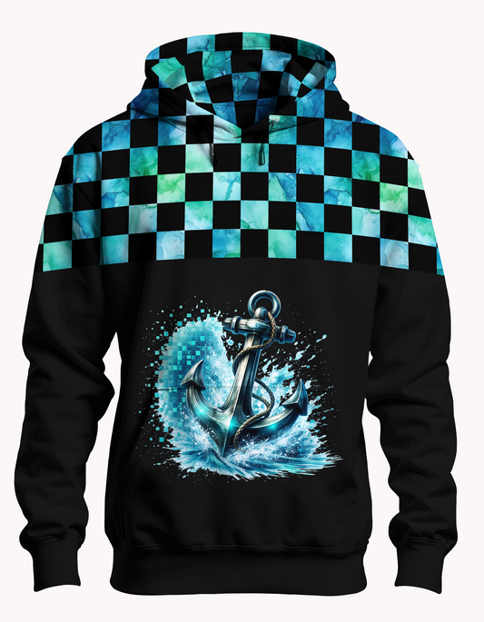 Bügelbild Pixel Splash  Anker