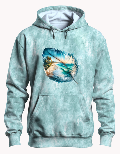 Vorbestellung Bio Jersey "Pastell Grunge Mint " Überbreite