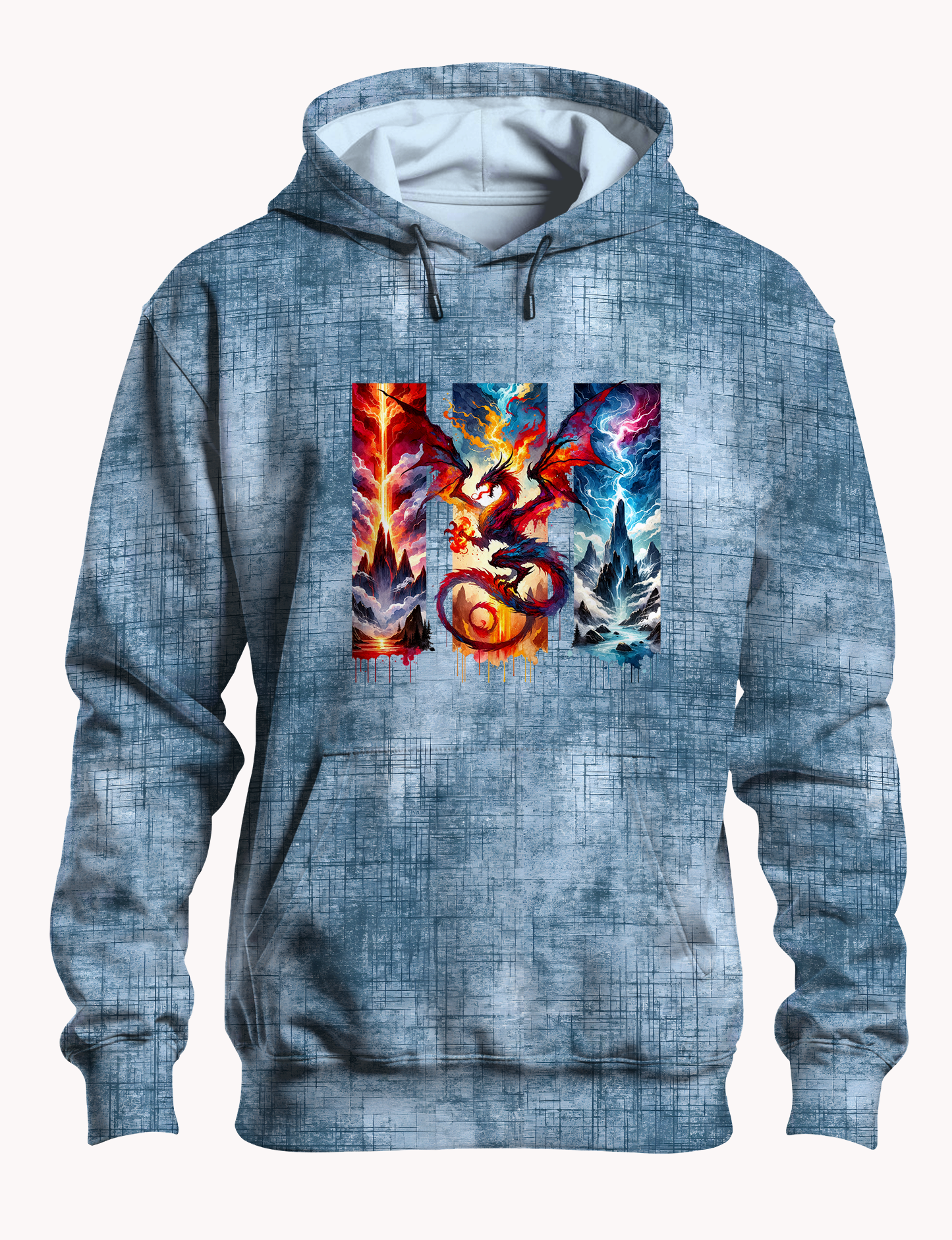 Vorbestellung  "Grunge Steelwash Blue" Überbreite