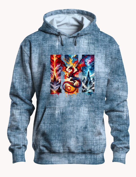 Vorbestellung  "Grunge Steelwash Blue" Überbreite