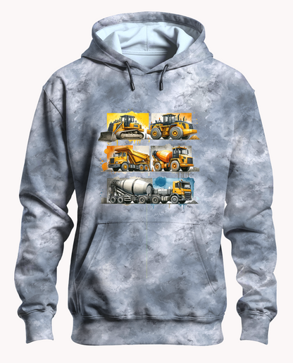 Vorbestellung Bio Jersey "Pastell Grunge Grau " Überbreite