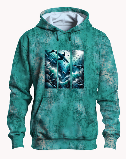 Vorbestellung  "Grunge Teal" Überbreite