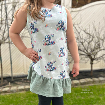 Bio Jersey Blumenzauber Pony *1m Stücke*