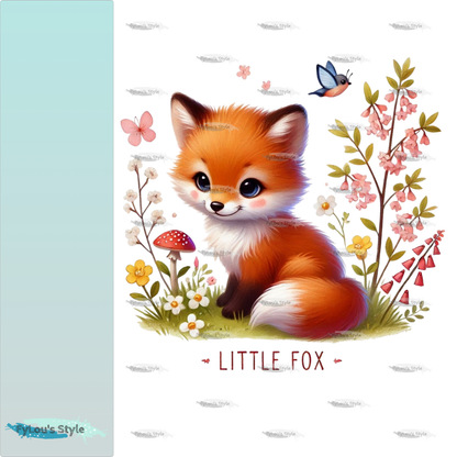 Bügelbild kleiner Fuchs Fylou's Style