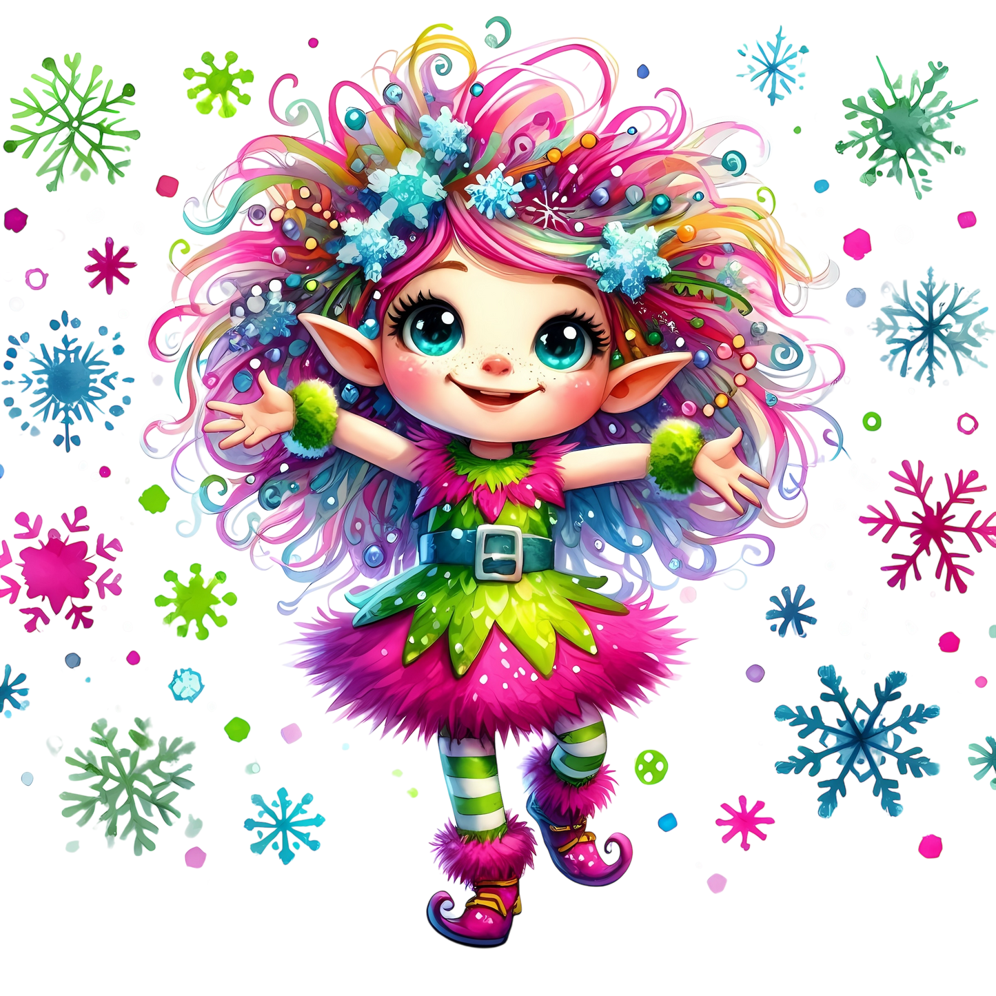 Iron-on Image Magical Animals Eagle