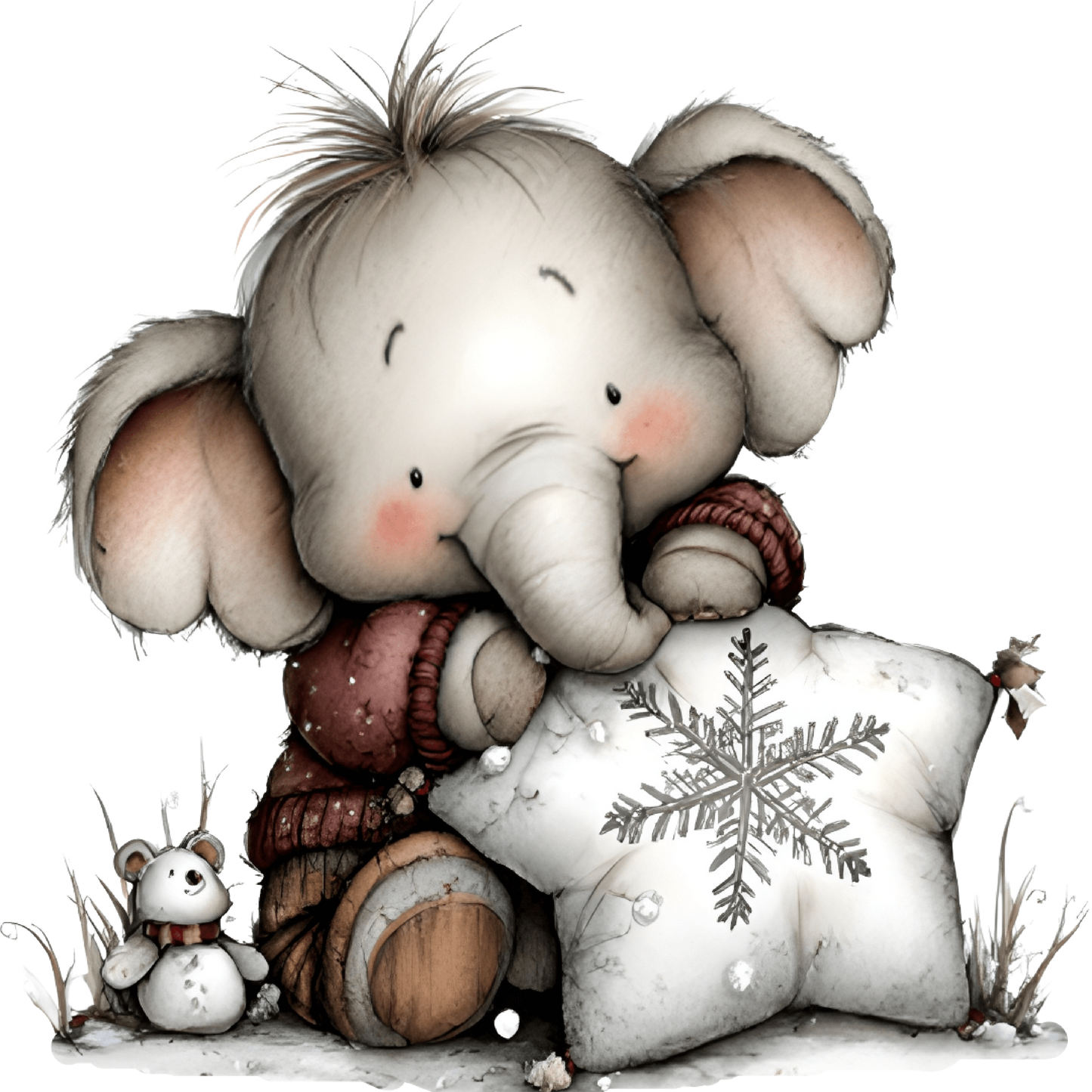 Iron-on Image Magical Animals Eagle