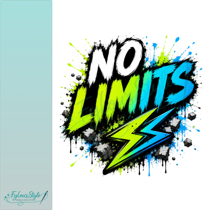Bügelbild No Limits