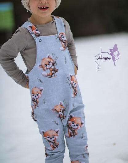 Ripp-Jersey Roter Panda